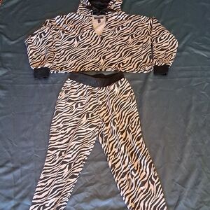 Zebra Print Kids Pajamas